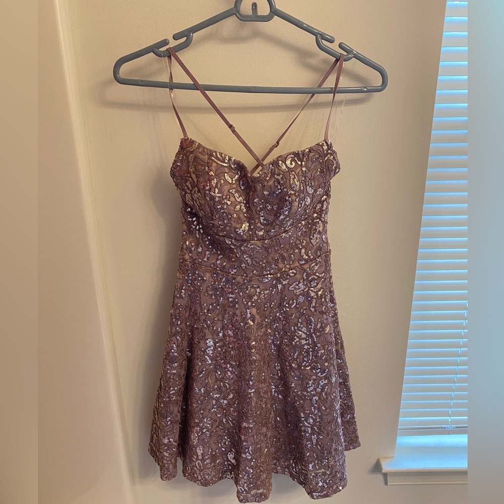 Emerald Sundae short sequin formal dress size XS